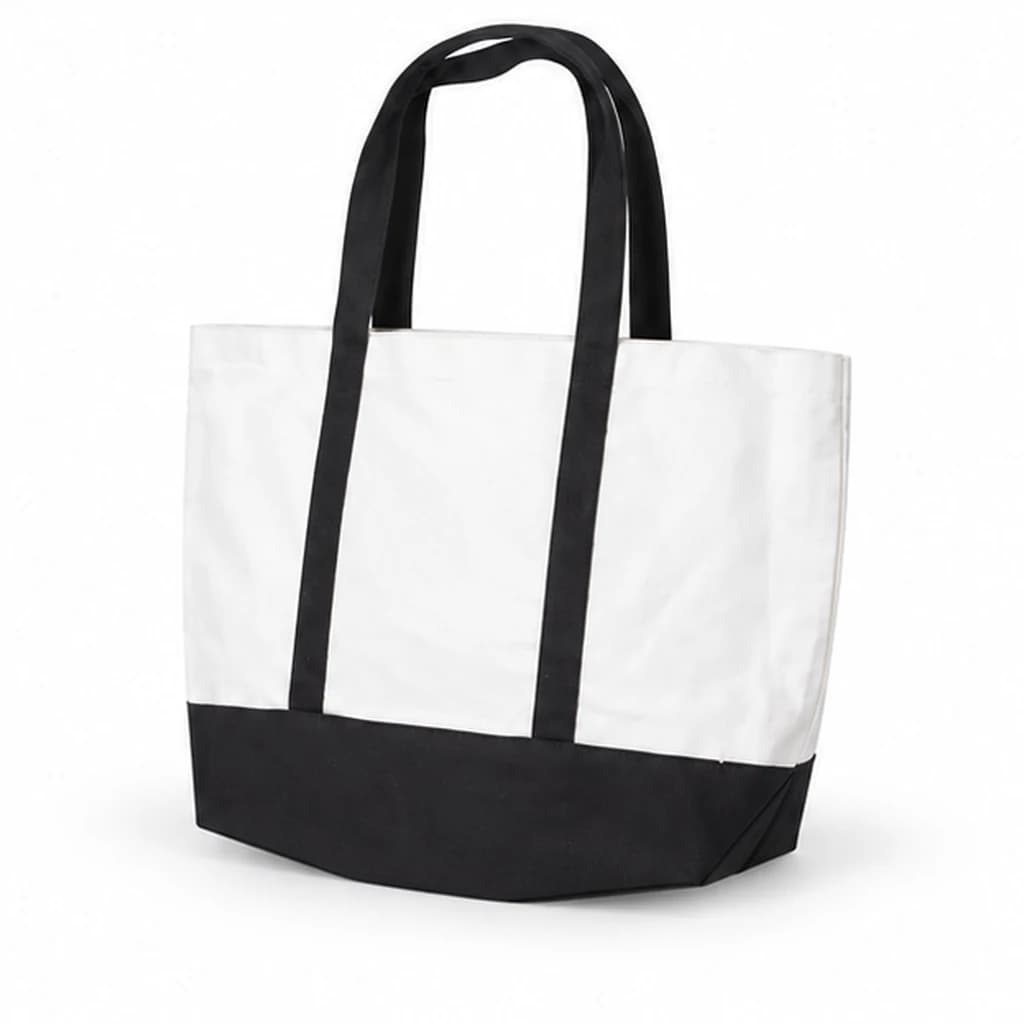Contrast Handle Tote Bag, image 4