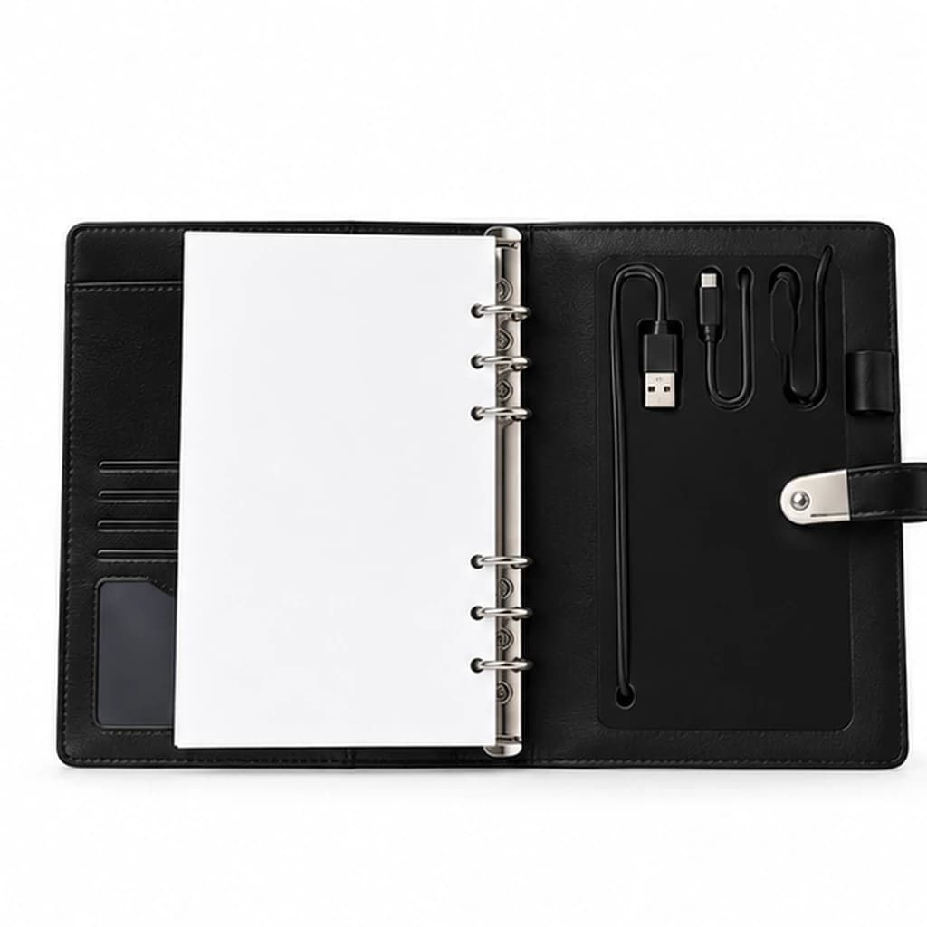 Notebook with Power Bank
