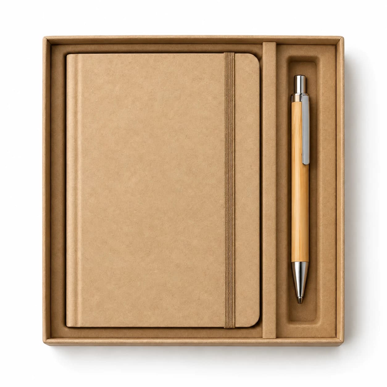 Natural-look writing pack
