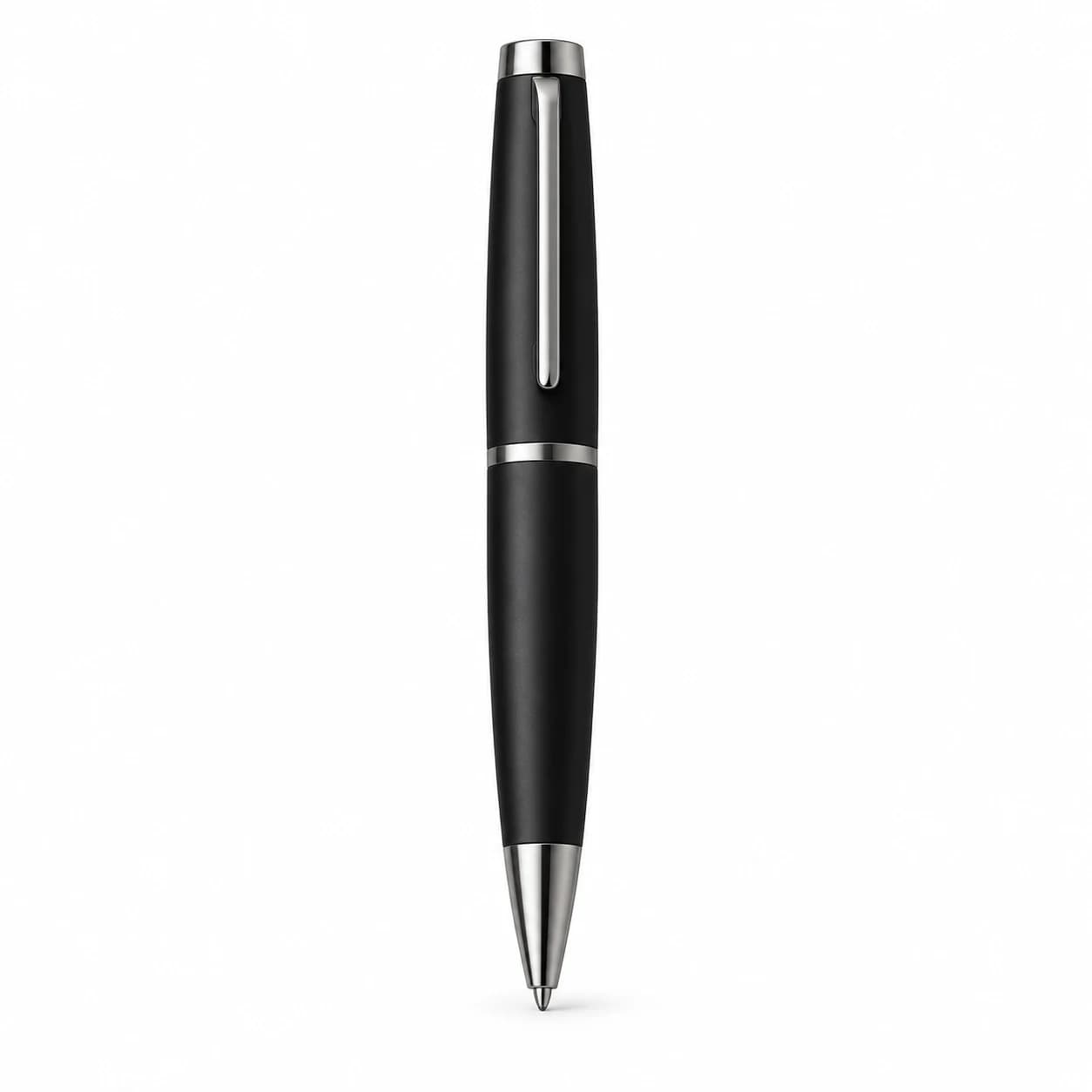 Black pen and keyring duo, image 2