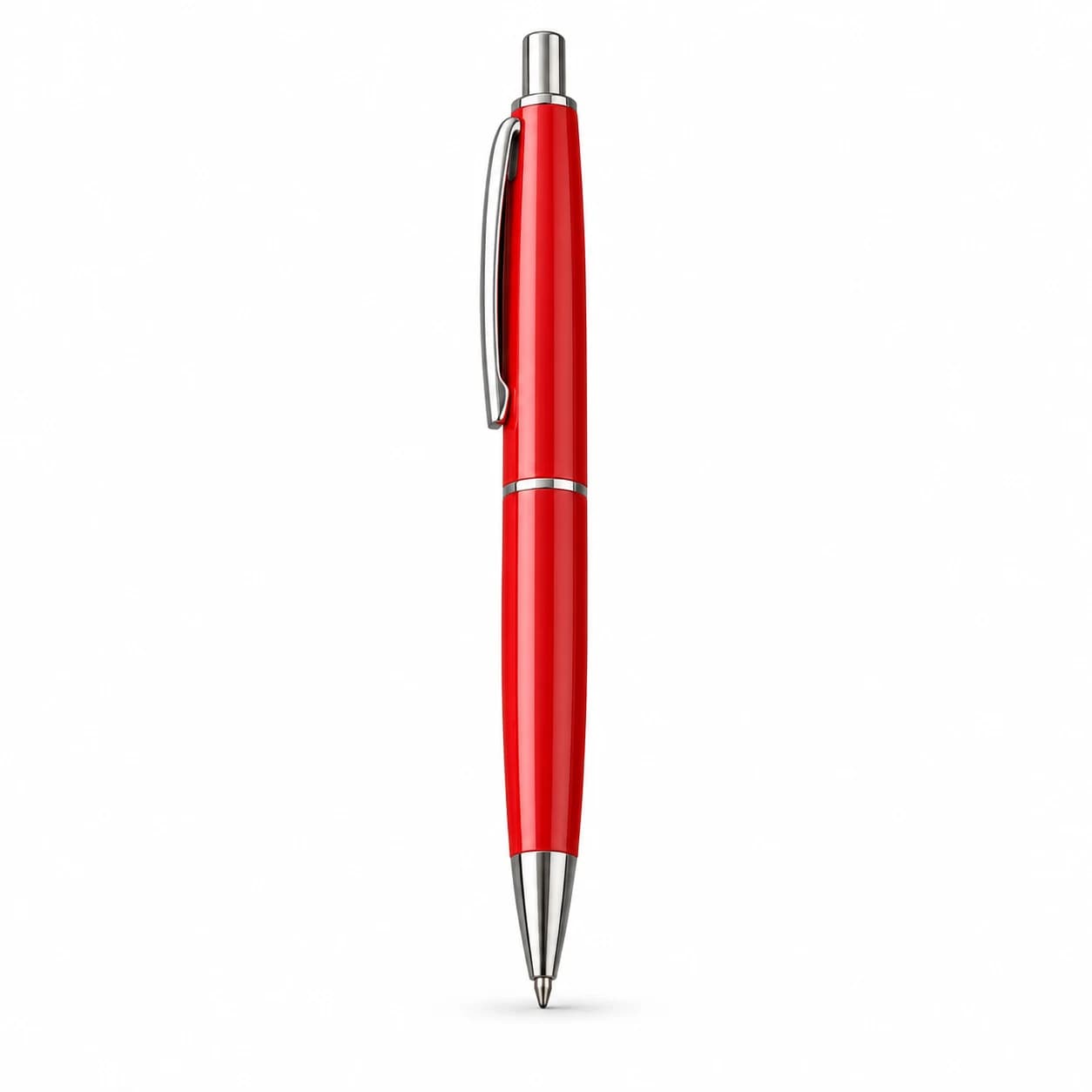 Pen and red keyring duo, image 2