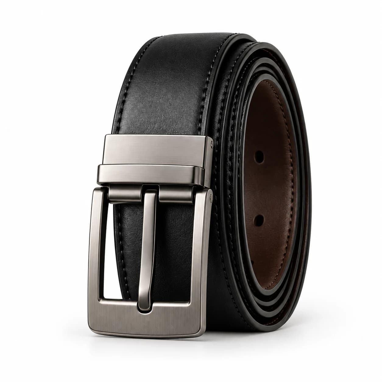 Wallet and reversible belt duo, image 3