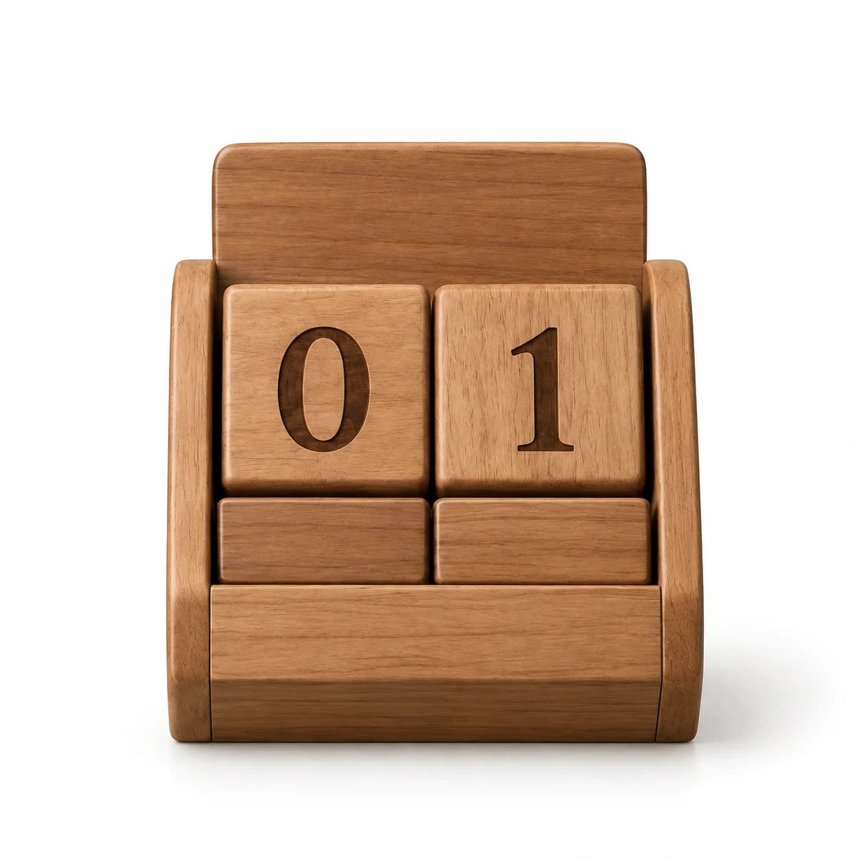 Wooden diary, pen and calendar pack, image 4