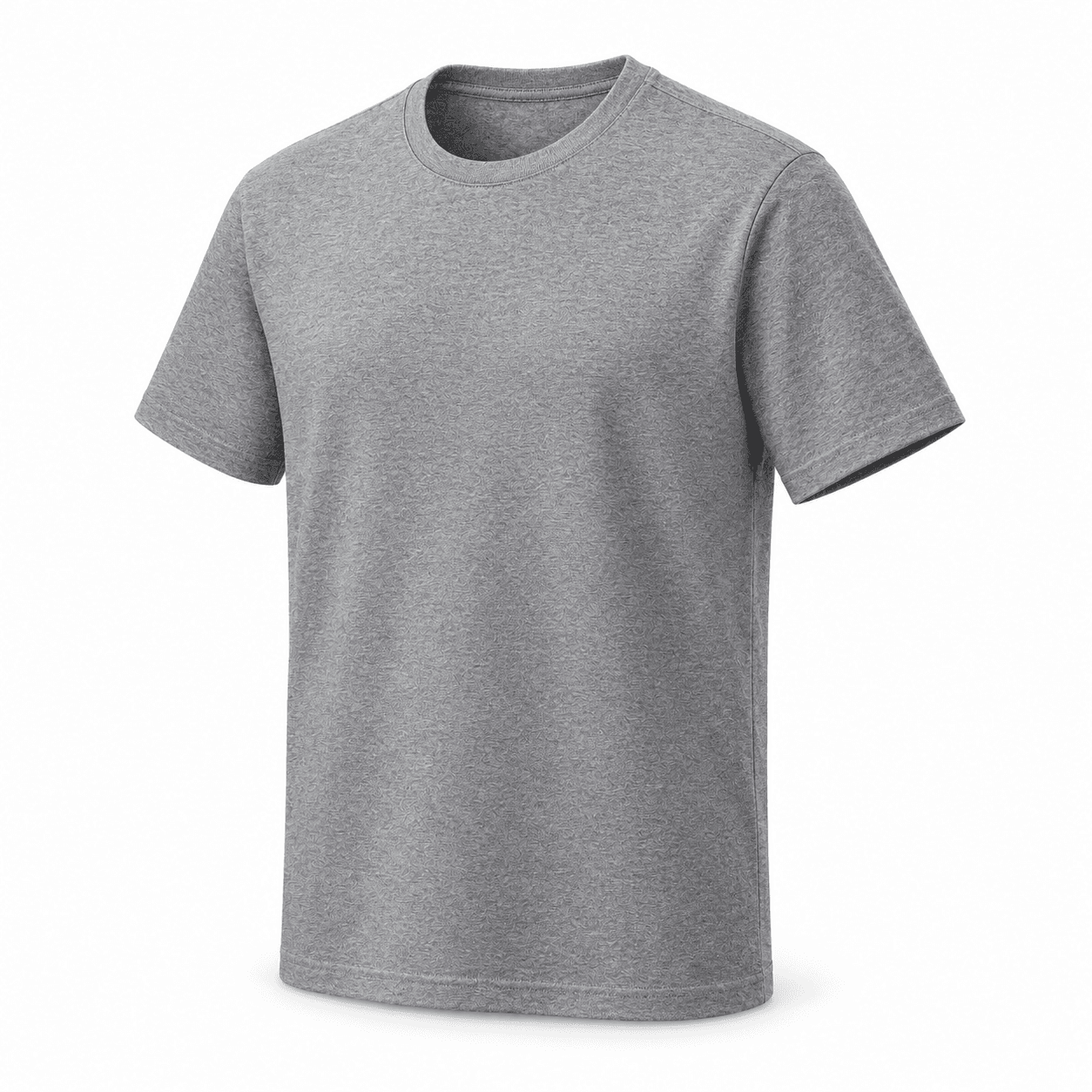 Heather Crew Neck T-Shirt, image 4